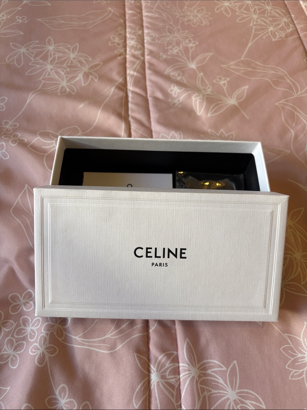 Celine Flat-top shield sunglasses 60 MM in black - Picture 3 of 17